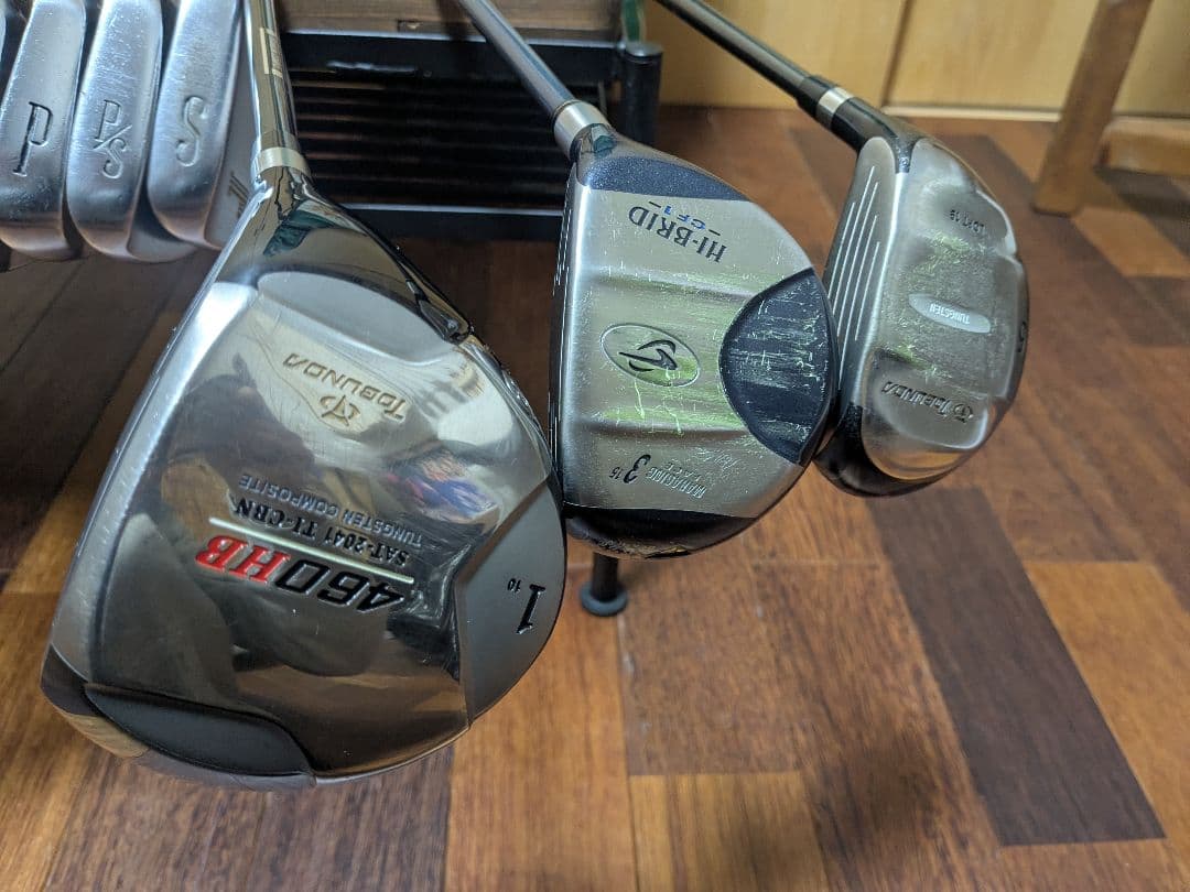 ジャンボ尾崎モデル クラブセット MTNⅢ キャディバッグ付き