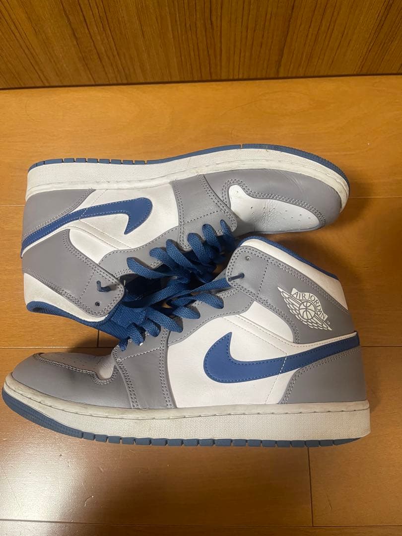 最終値下げ❗️Air Jordan 1 ミッド トゥルーブルー 27.5
