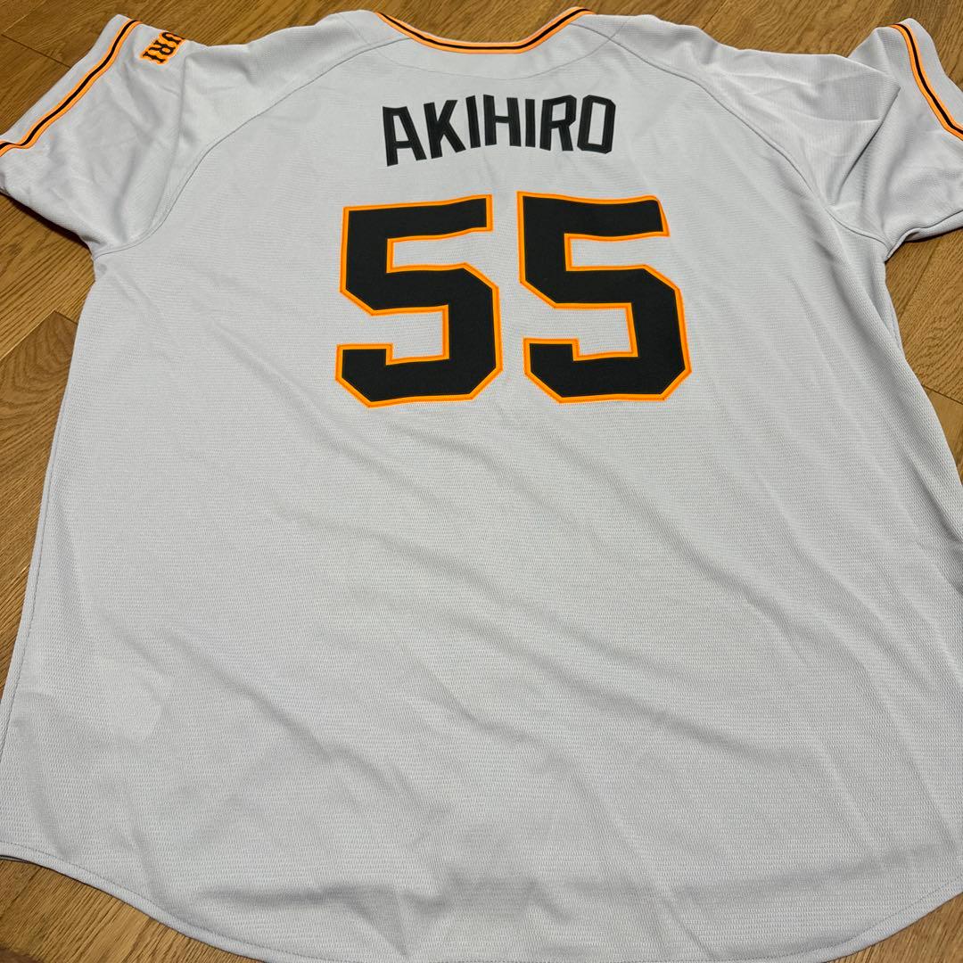 値下げ電撃トレード希少NikeTOKYO ユニフォーム グレー秋広優人選手55番