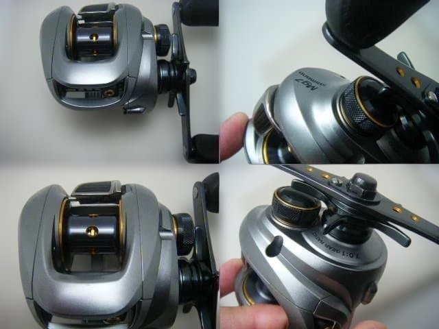 即決！◆美品！シマノ 09アルデバランMg7 左巻き◆ベイトフィネス