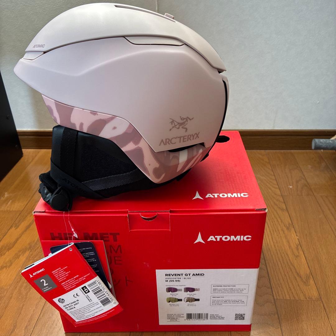 ATOMICゴーグル、ヘルメットセット（SRC'TERYXコラボ）