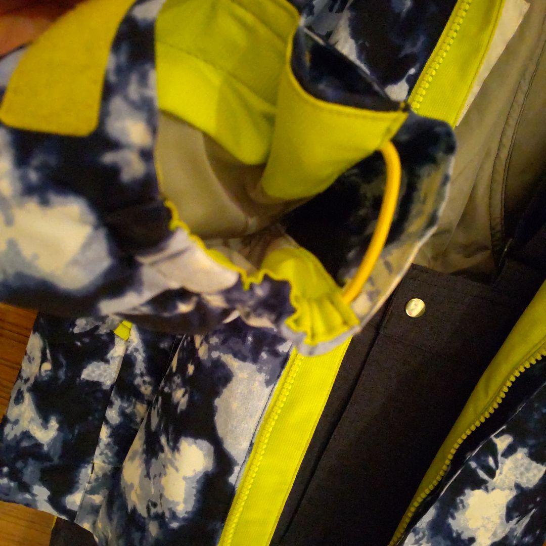 DESCENTE スキーウェア 150サイズ ネイビー/イエロー