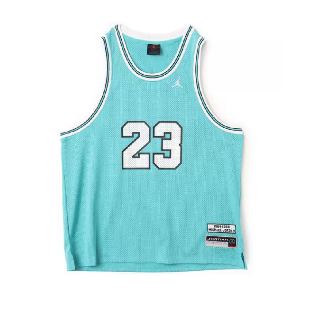 新品● Jordan ユニフォーム23 ティファニーブルー　L ジャージー