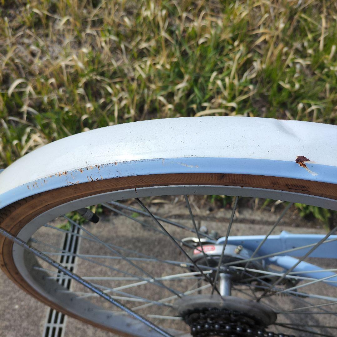 子供用 自転車 24インチ 女の子 水色　MAHALO
