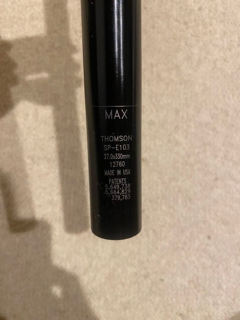 トムソンエリート27.0mm シルバラード ピスト fgfs ブルーラグnjs