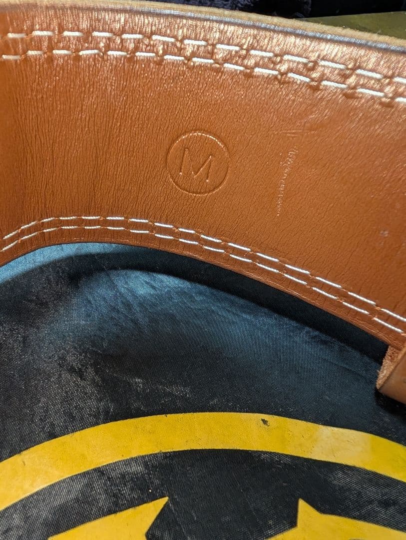 GOLD’S GYM プロレザーベルト G3324 Mサイズ ブラウン 保管袋付