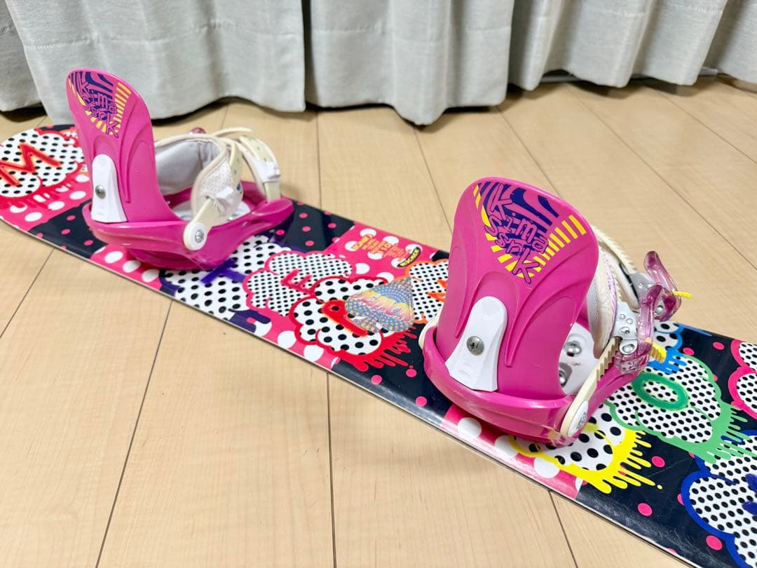 IGNIO キッズ スノーボード 2点セット 110cm ビンディング セット