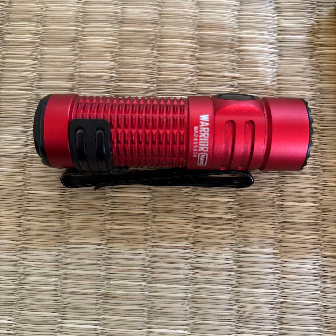 Olight WARRIOR Mini 2 レッド 懐中電灯
