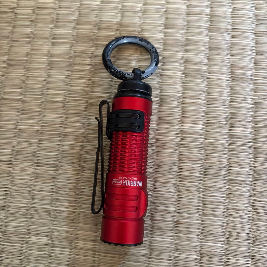 Olight WARRIOR Mini 2 レッド 懐中電灯