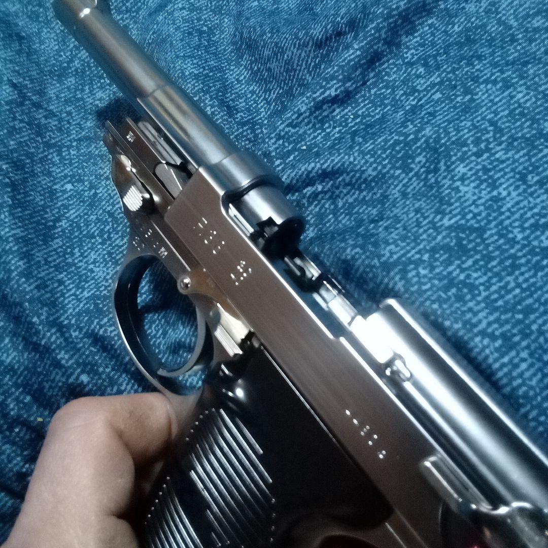 マルゼン　ワルサーＰ38　シルバーモデル