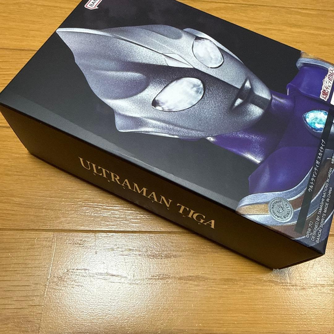 S.H.Figuarts (真骨彫製法) ウルトラマンティガスカイタイプ　箱折れ