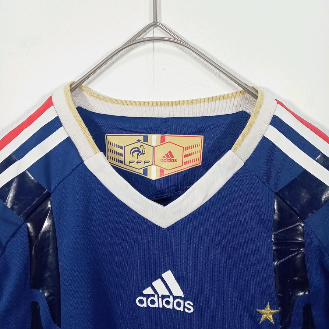 adidas フランス代表 2010 ネイビー 選手着用モデルオーセンティック