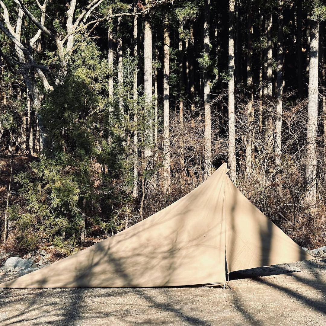 unroof Wrap Shelter 難燃シェルター 焚き火タープ 日本製