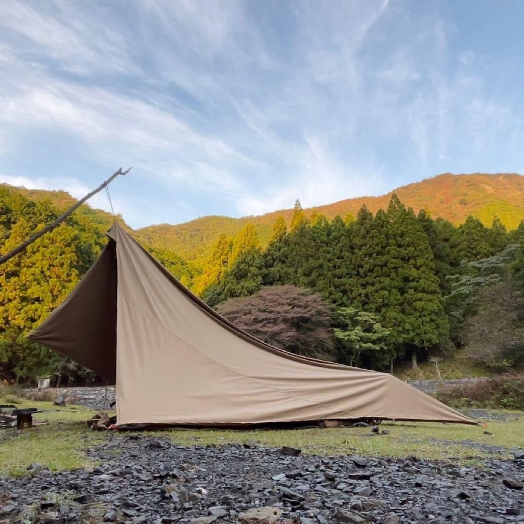 unroof Wrap Shelter 難燃シェルター 焚き火タープ 日本製