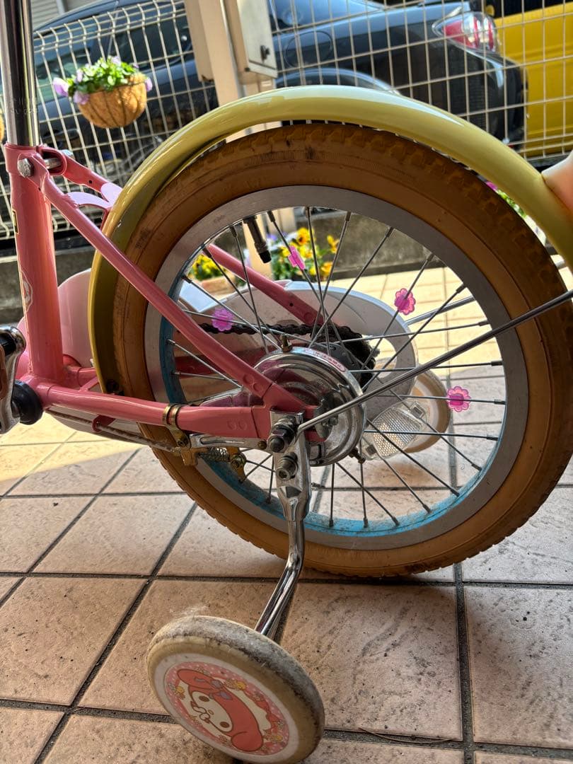 ⚠️お引渡し限定⚠️ マイメロディ 幼児用自転車 ピンク