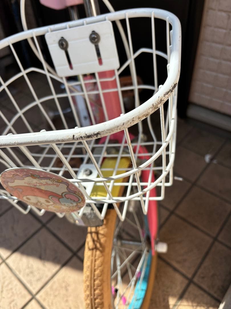 ⚠️お引渡し限定⚠️ マイメロディ 幼児用自転車 ピンク