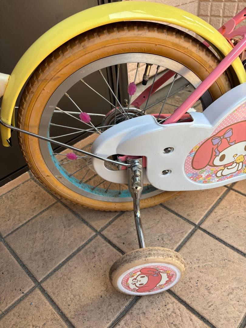 ⚠️お引渡し限定⚠️ マイメロディ 幼児用自転車 ピンク