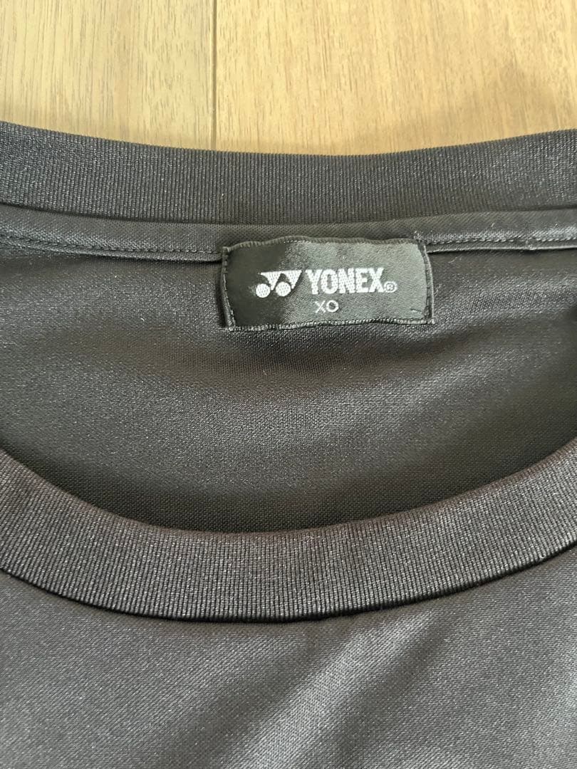 YONEX 長袖シャツ XOサイズ 黒　アビスパ福岡練習着