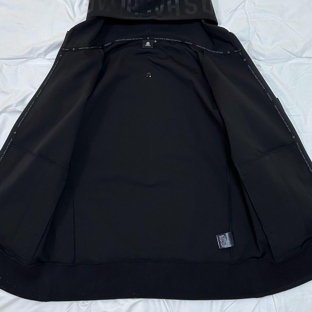 未使用級 8YDS ハチヤーズ BIG HOODIE BlackEX Lサイズ