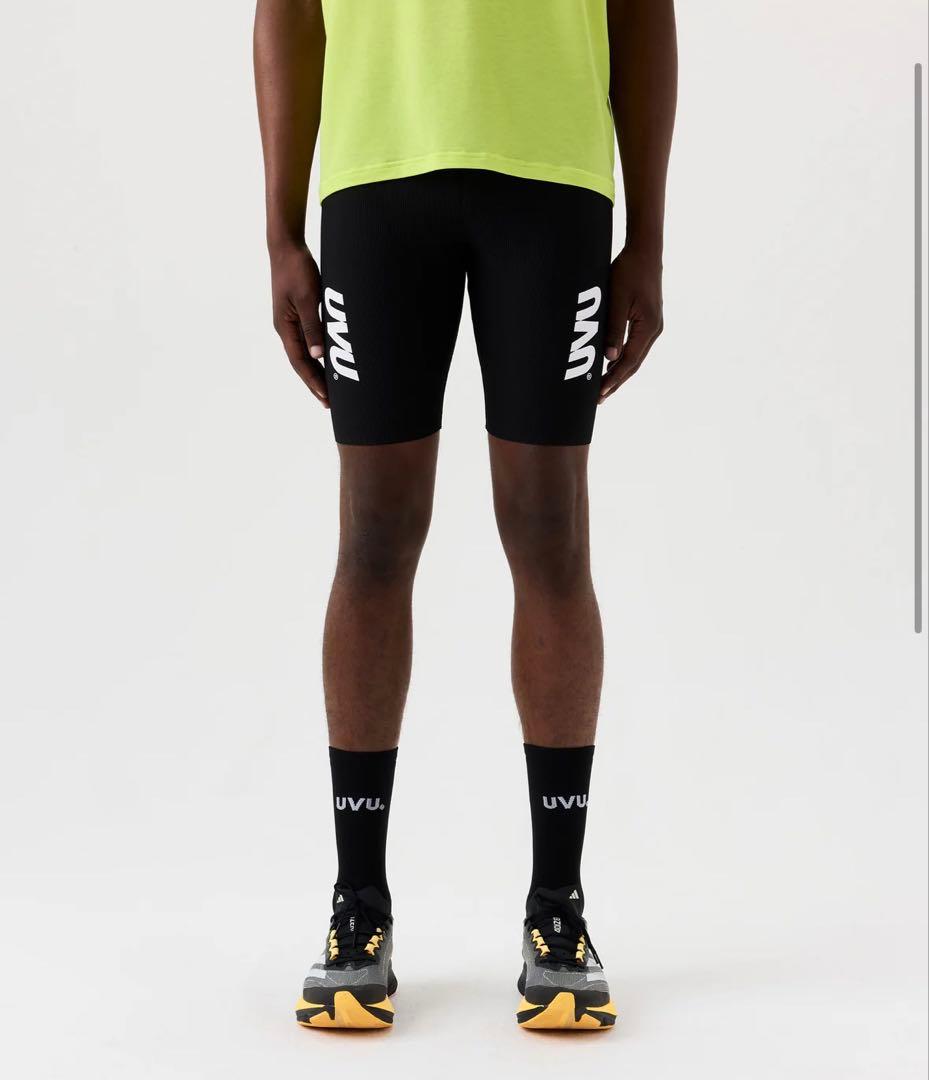 ウォーキング・ランニングウェア UVU CLUB HALF TIGHT 2.0 BLACK