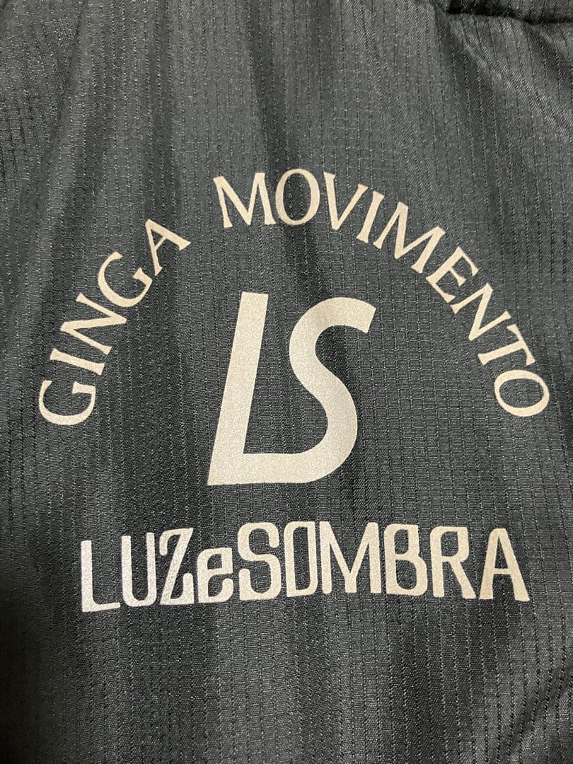 Luz e Sombra フード付きベンチコート XL ブラック