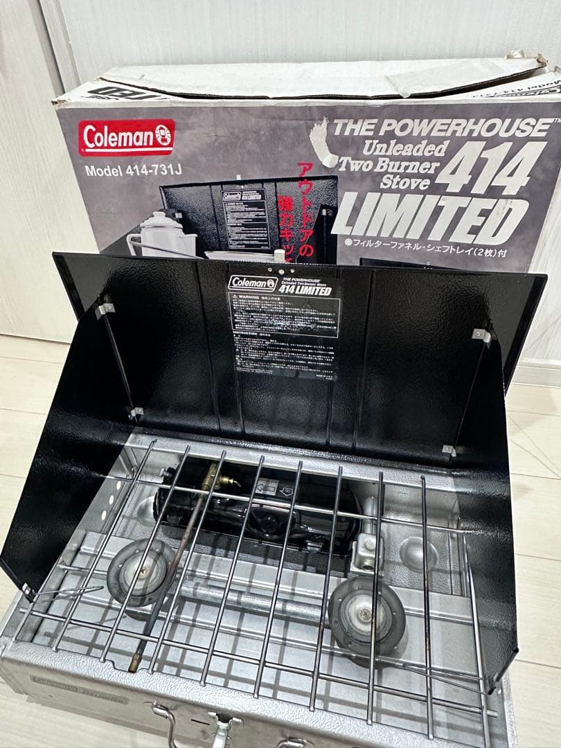 美品　Coleman 414 LIMITED ツーバーナー 414-731J