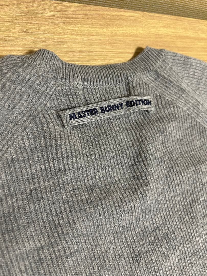 連休値下げ☆MASTER BUNNY EDITION グレー　セーター
