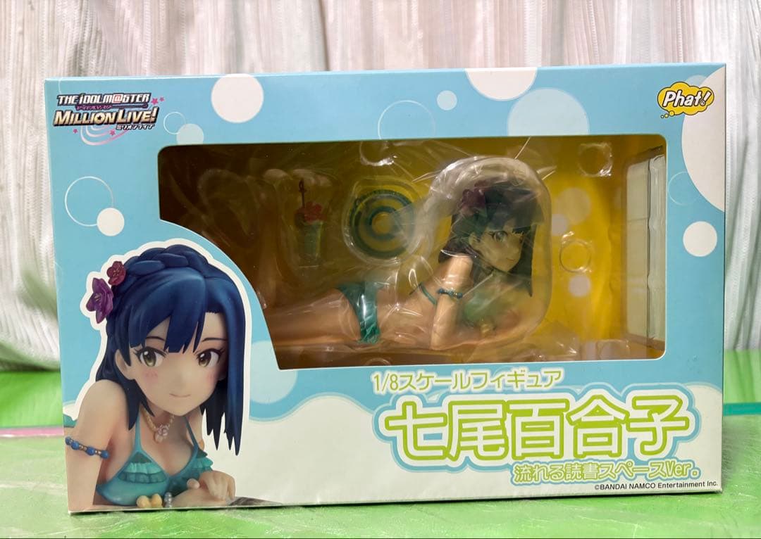 未開封アイドルマスターミリオンライブ！　七尾百合子 流れる読書スペースVer.