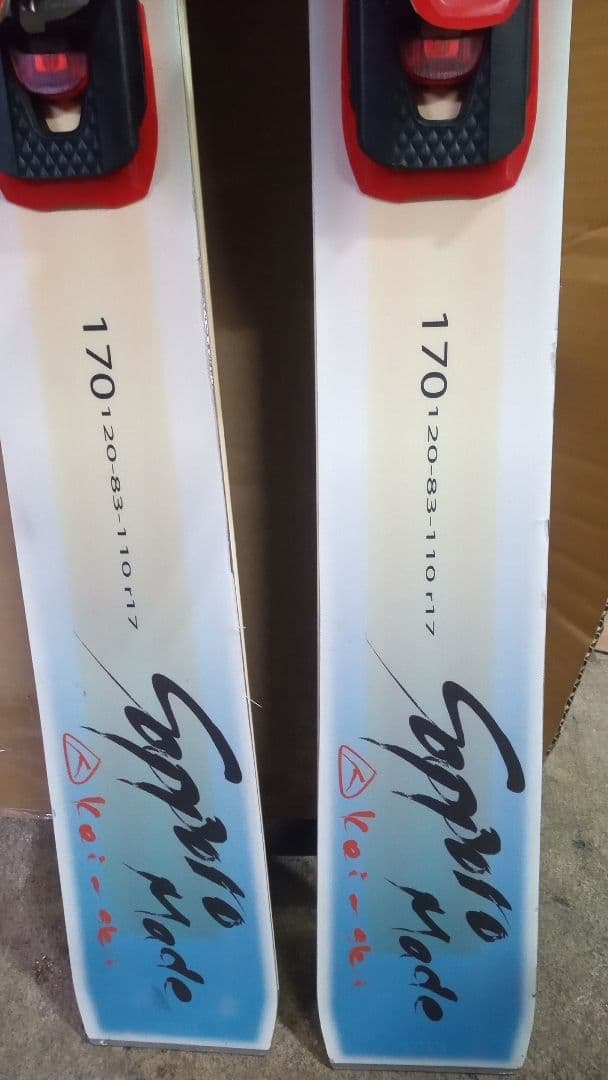 ケイスキーEZO 83スキー板 170cm チロリアビンディング