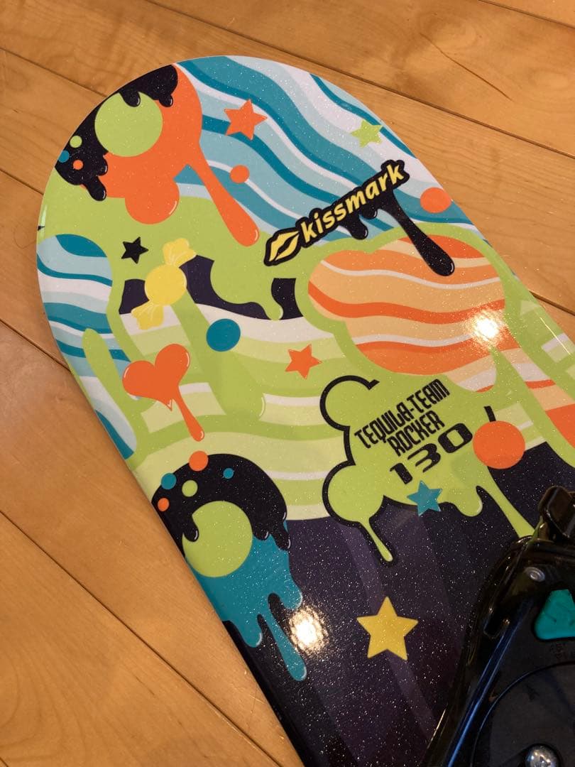 kissmark スノーボード板130㎝　IGNIOビィンディング