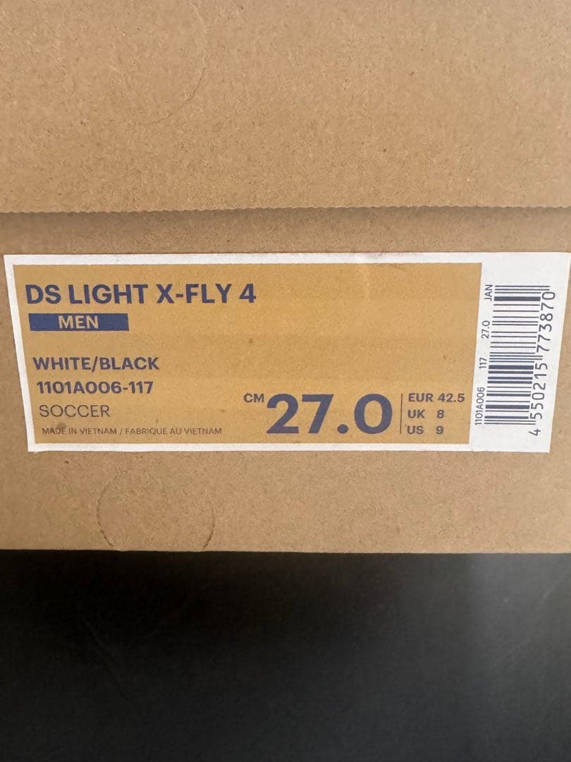 DS LIGHT X-FLY 4 27.0cm ホワイト/ブラック