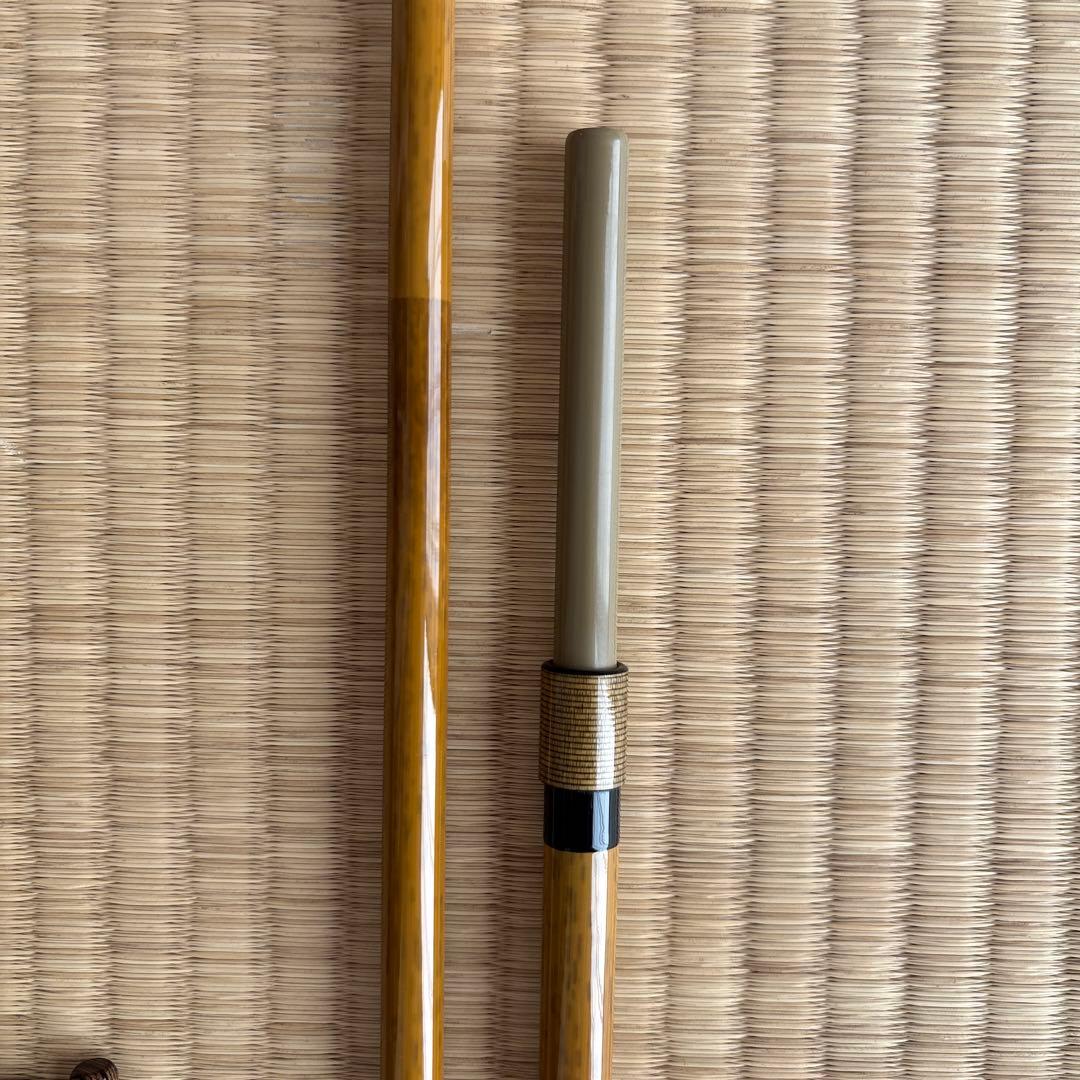 シマノ　朱紋峰飛造り　竿掛け一本半物