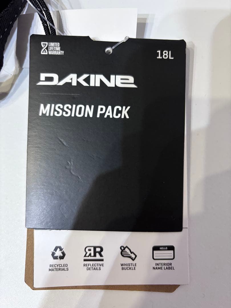 スケートボード DAKINE MISSION PACK 18L
