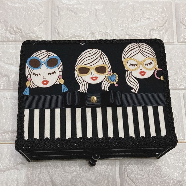 【受注製作】ジュエリーボックス＊3段＊three girls series