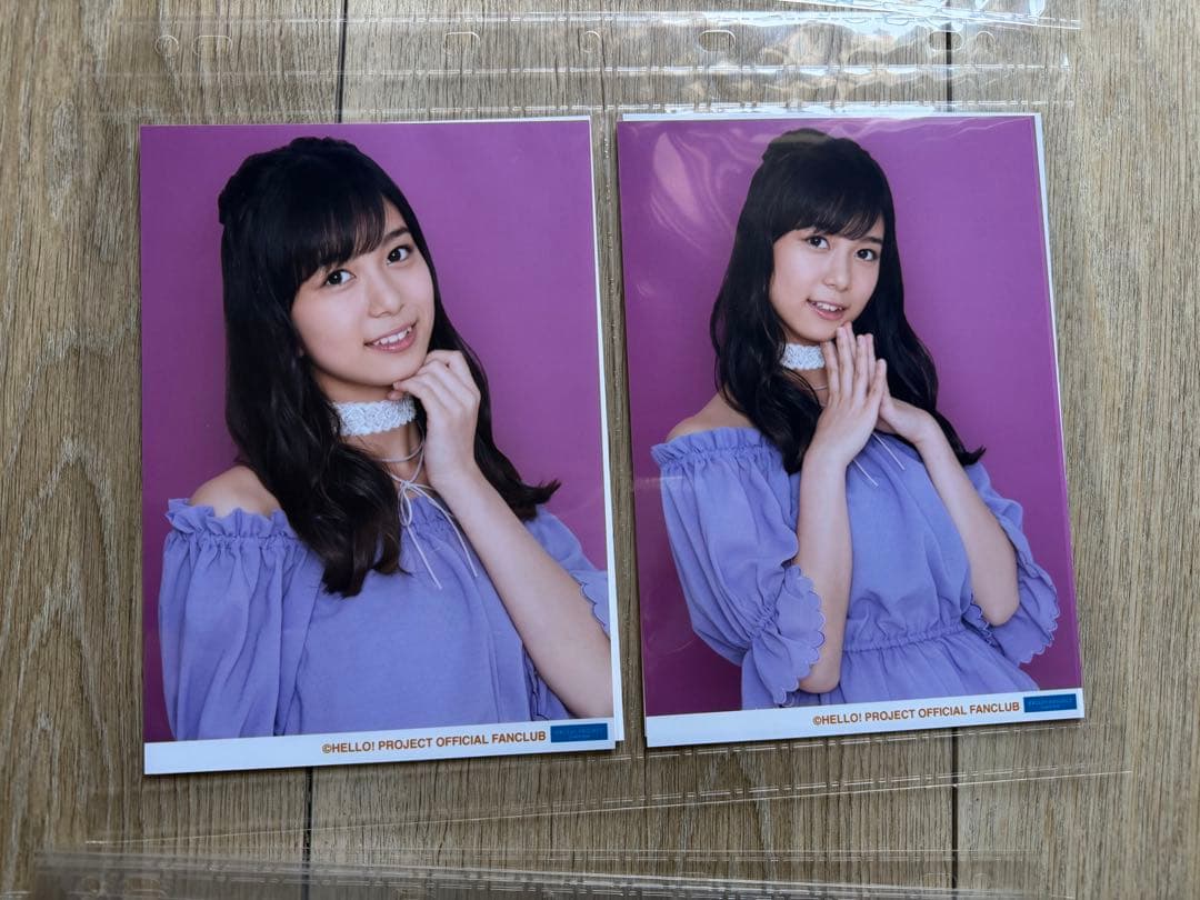 Juice =Juice 井上玲音　2L写真 24枚セット　専用A4ファイル入り