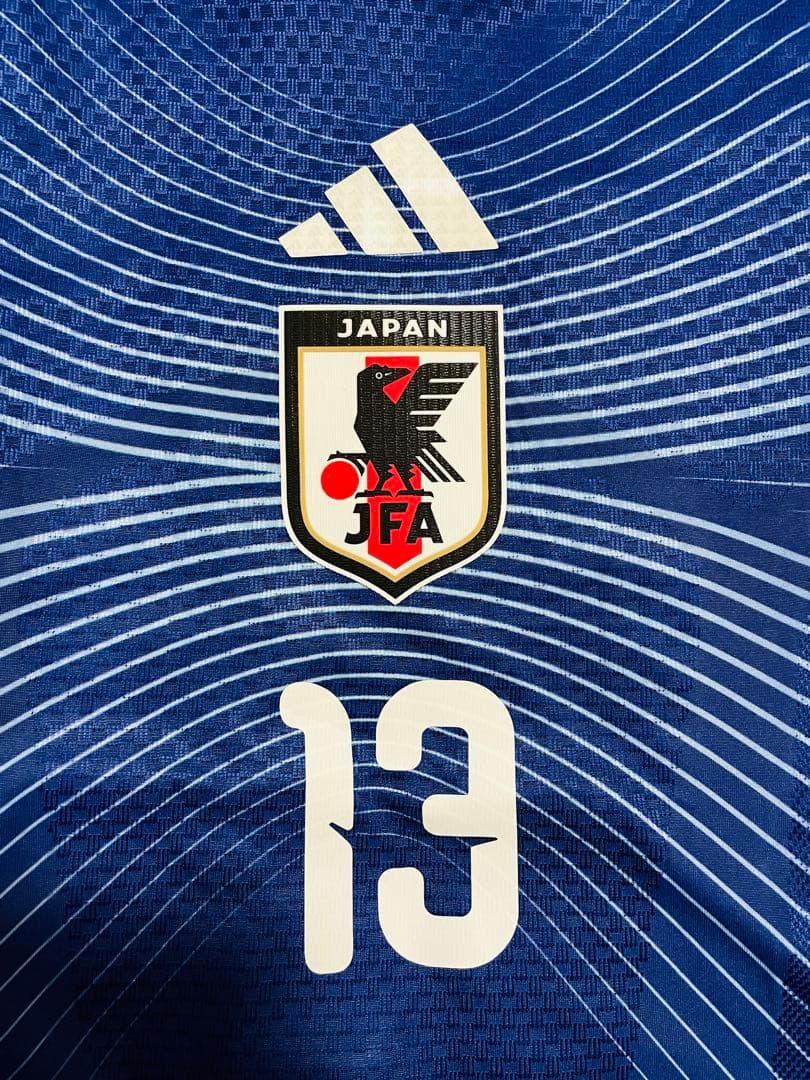 サッカー日本代表 25/26 中村敬斗 #13 海外インポート ユニフォーム L