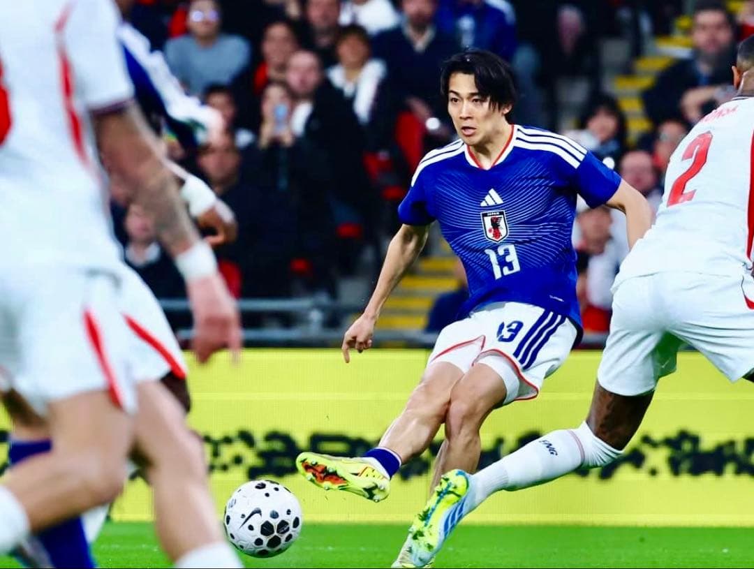 サッカー日本代表 25/26 中村敬斗 #13 海外インポート ユニフォーム L