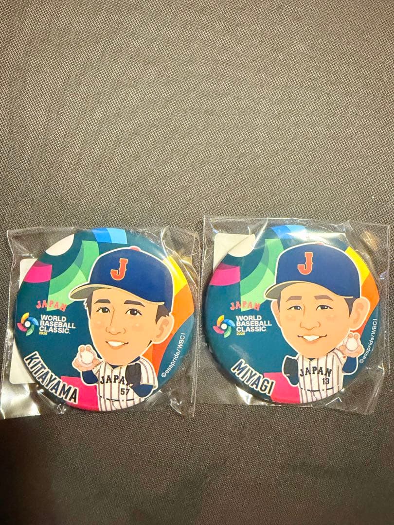 WBC 侍ジャパン 2026 キャップ 帽子 ミズノ 野球 日本代表 2個セット