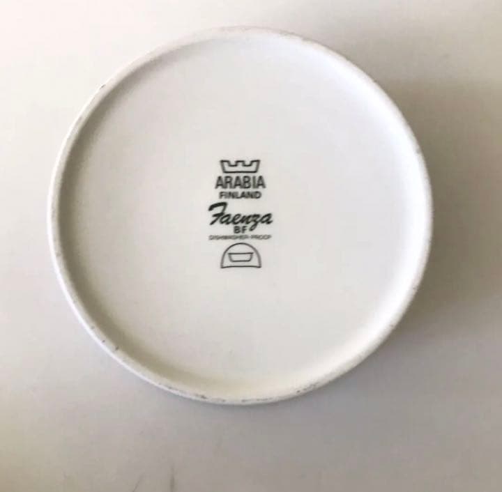 レア・美品★Arabia アラビア／Faenza ファエンツァ・Bowl 16㎝