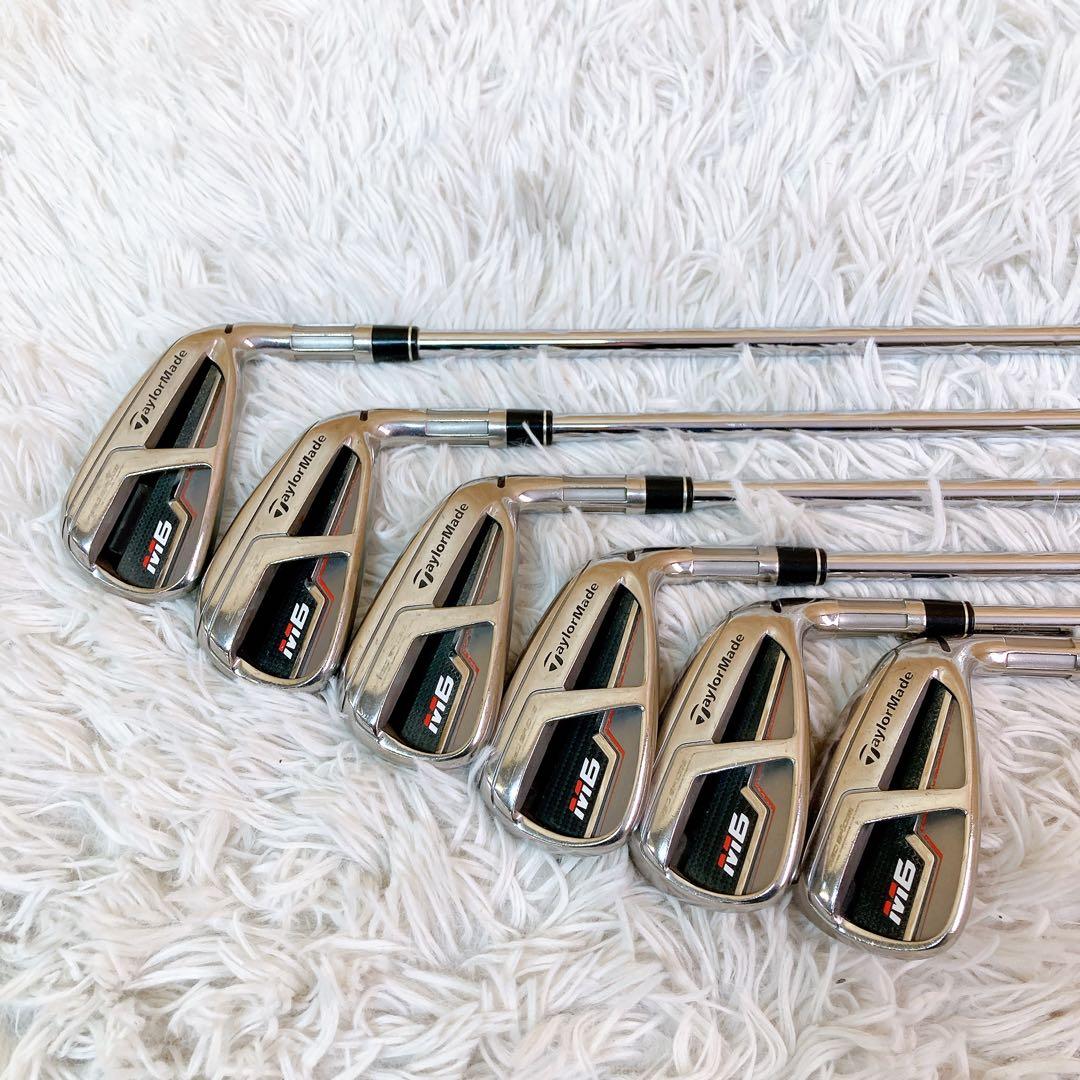 Taylormade テーラーメイド　M6 アイアン　6本セット