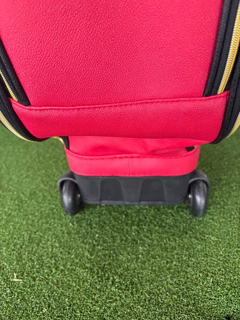 M•U sportsキャスター付キャディバッグ ミエコウエサコ　中古バック