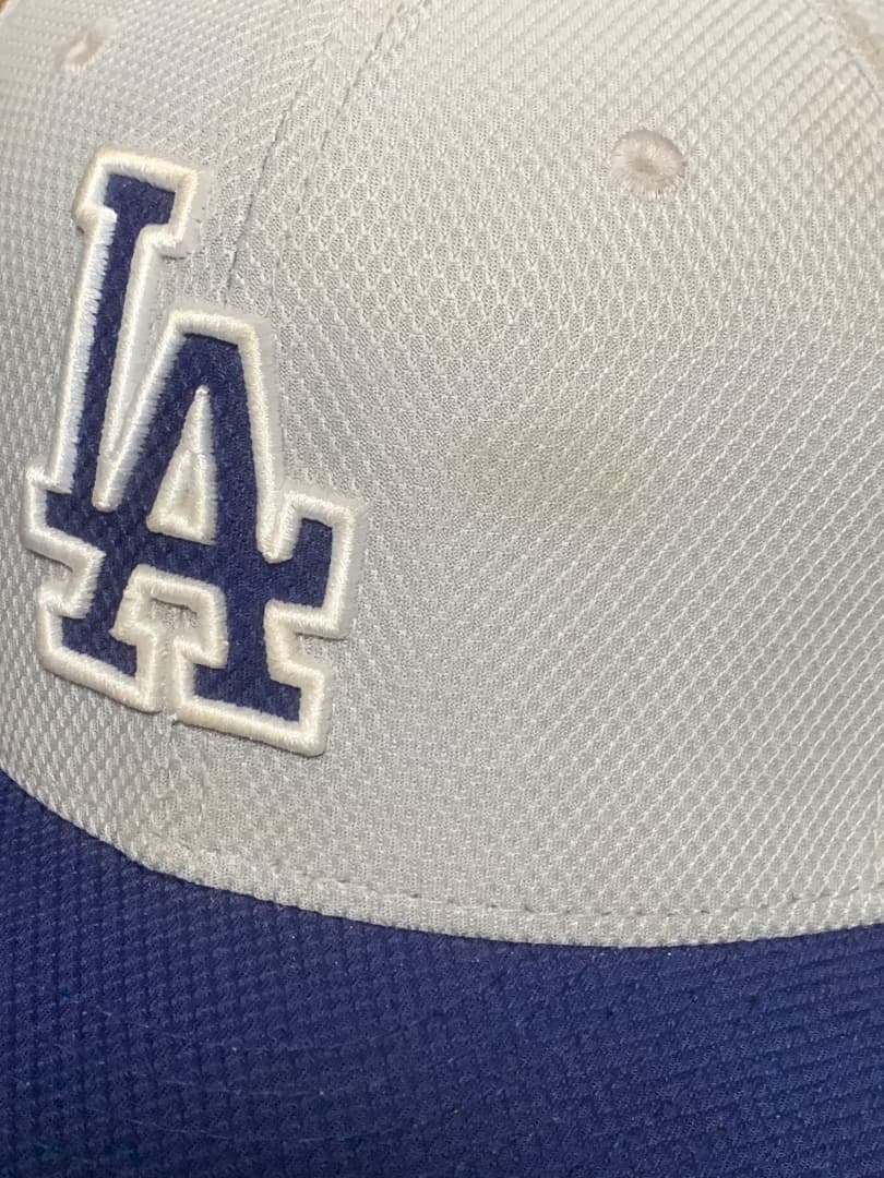 New Era 59FIFTY ドジャース 支給品 実使用 キャップ 背番号18