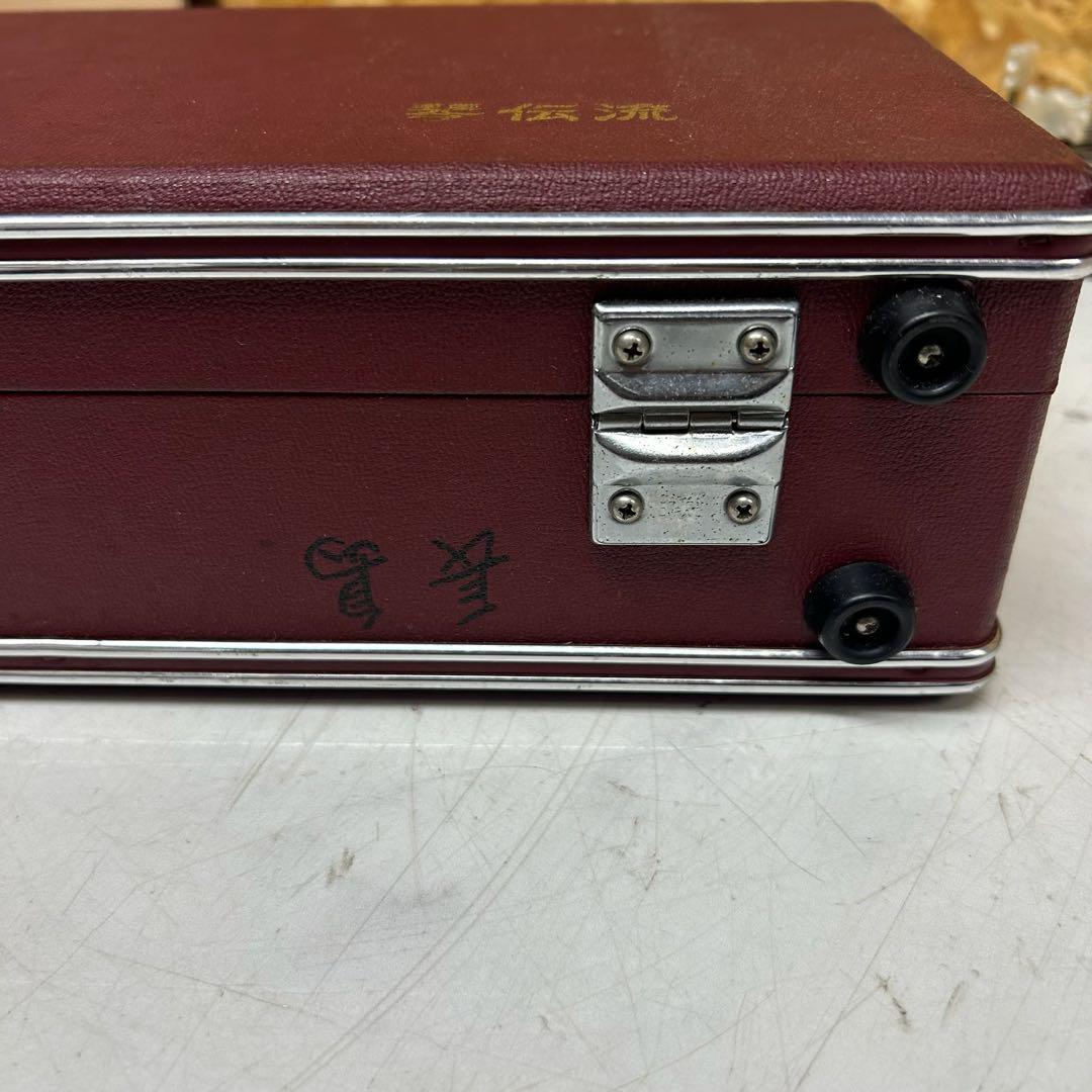 琴伝流 大正琴 弦楽器 ケース付 付属品付 和楽器 レトロ（R-98）