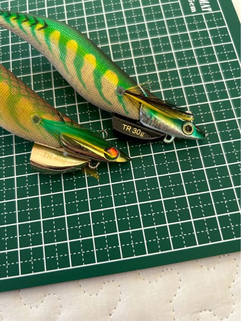 ダートマックスTR TR12紀伊鯵　モスバックグリーンゴールド　30g 40g