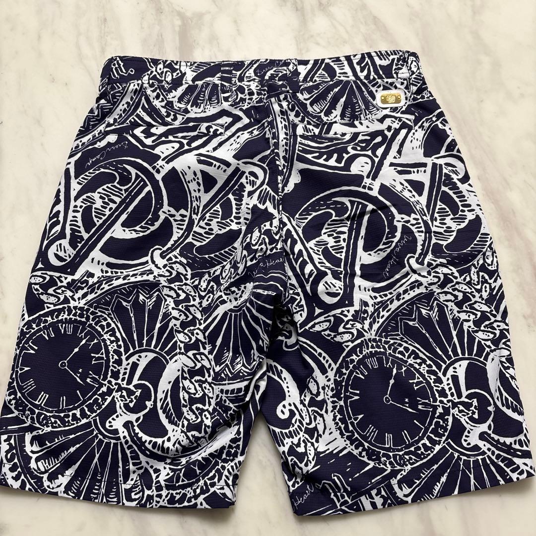 Viva Heart ビバハート 総柄 ゴルフパンツ メンズ 79 美品