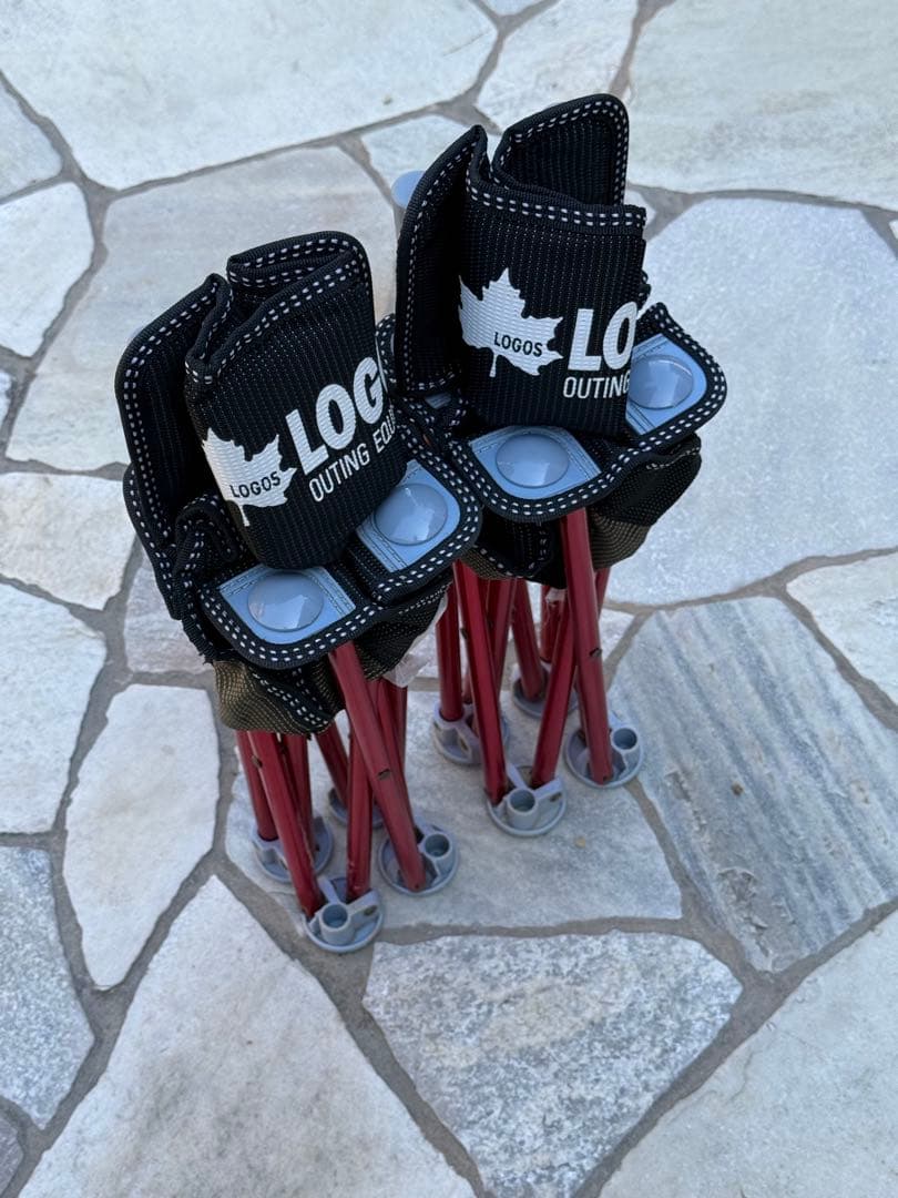 LOGOS バラ売り可　折りたたみチェア トレックチェア　アルミ　ジェラルミン