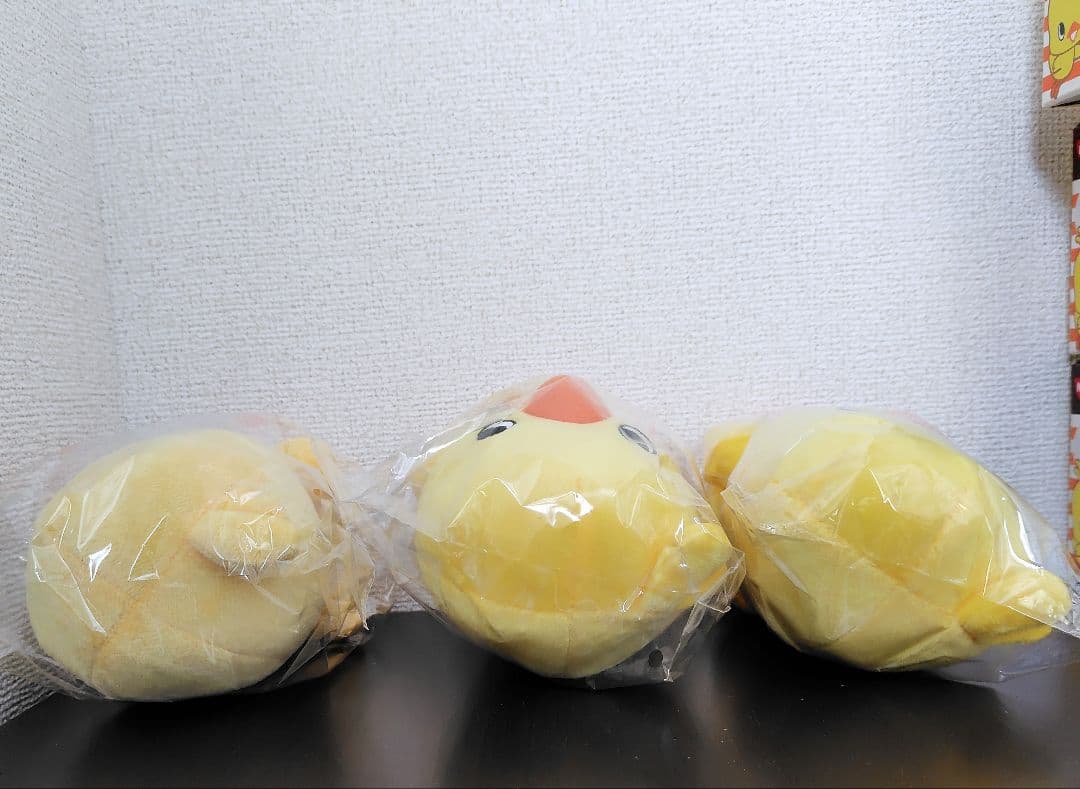 【3組セット！！新品＆未使用】チキンラーメン ひよこちゃんぬいぐるみ＆どんぶり