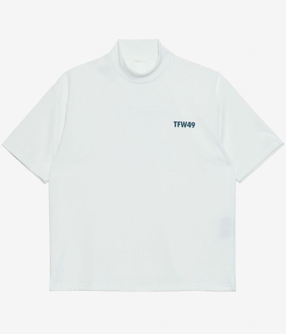 完売品⭐️新品タグ付き⭐️TFW49 ホワイトモックネック　M 2025新作