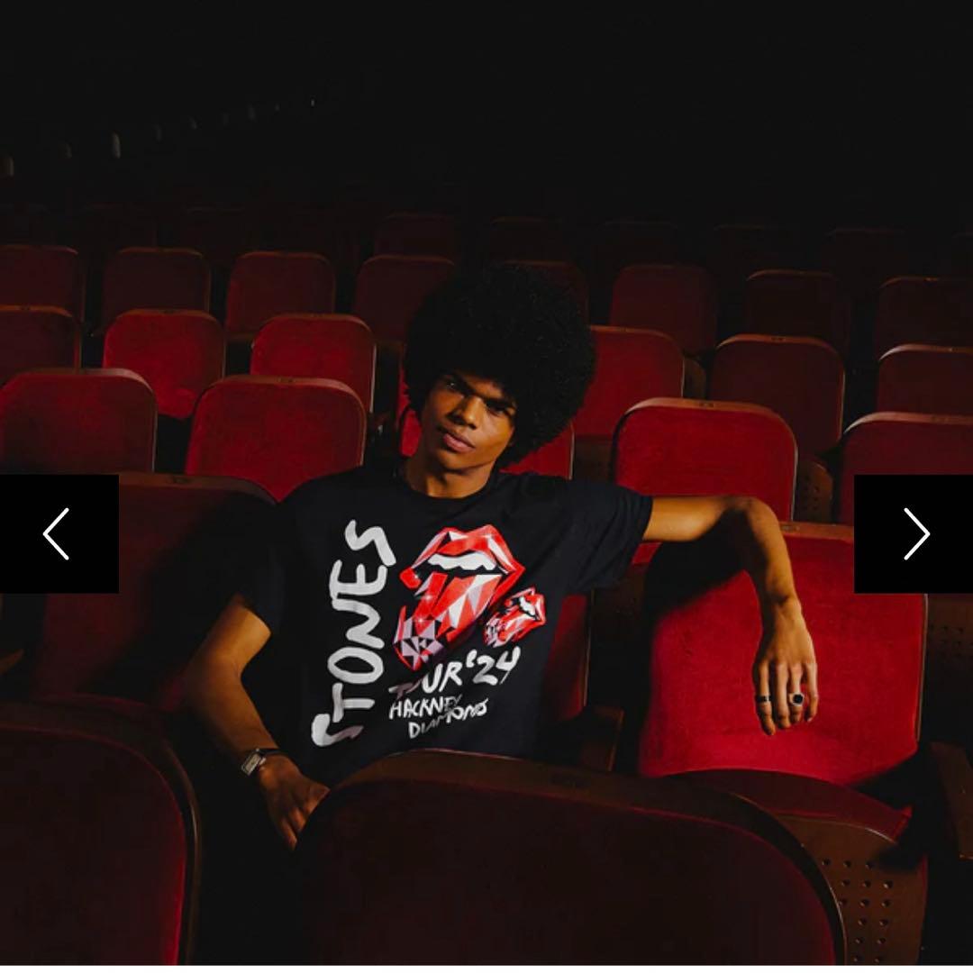 新品 ローリング・ストーンズ ハックニー ダイアモンズ アメリカツアー Tシャツ