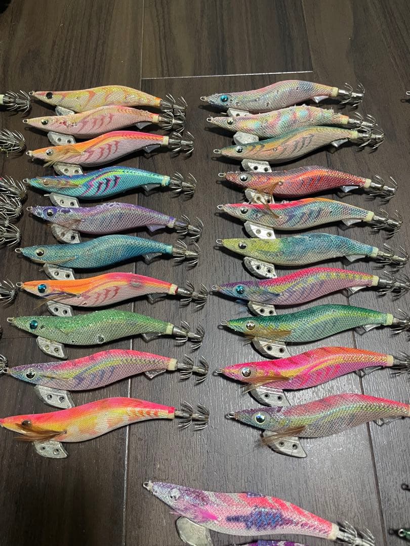 エギ 56本 エギ王　エメラルダス　フラッシュブースト　パタパタ　エギまとめ売り